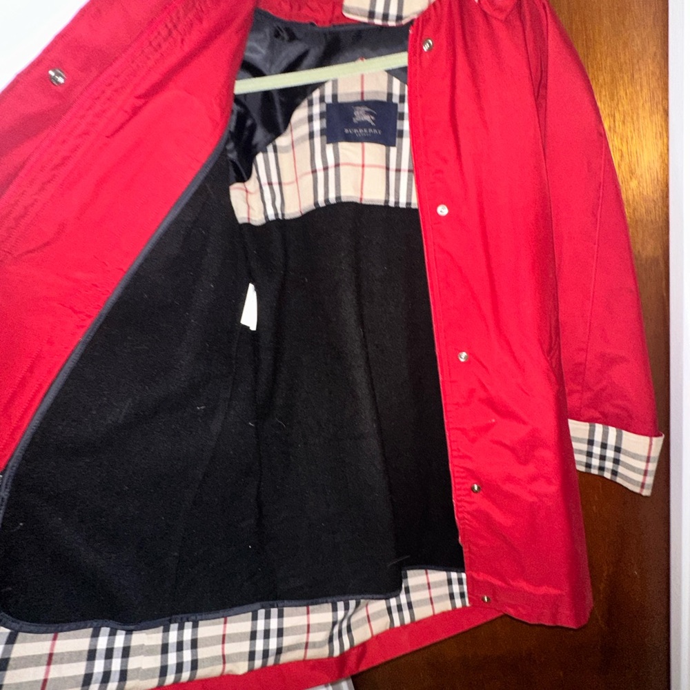 Burberry Red Coat